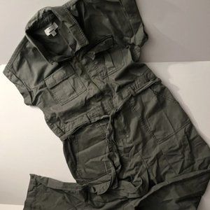 Sonoma Olive Safari Jumpsuit - NWOT - Size M